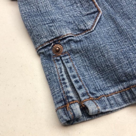 VINTAGE JACOB CONNEXION STRETCH DENIM CAPRIS 4/27x25 😎 - Picture 11 of 12